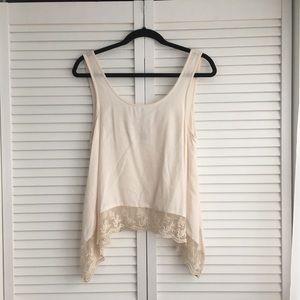 american eagle lace tank top